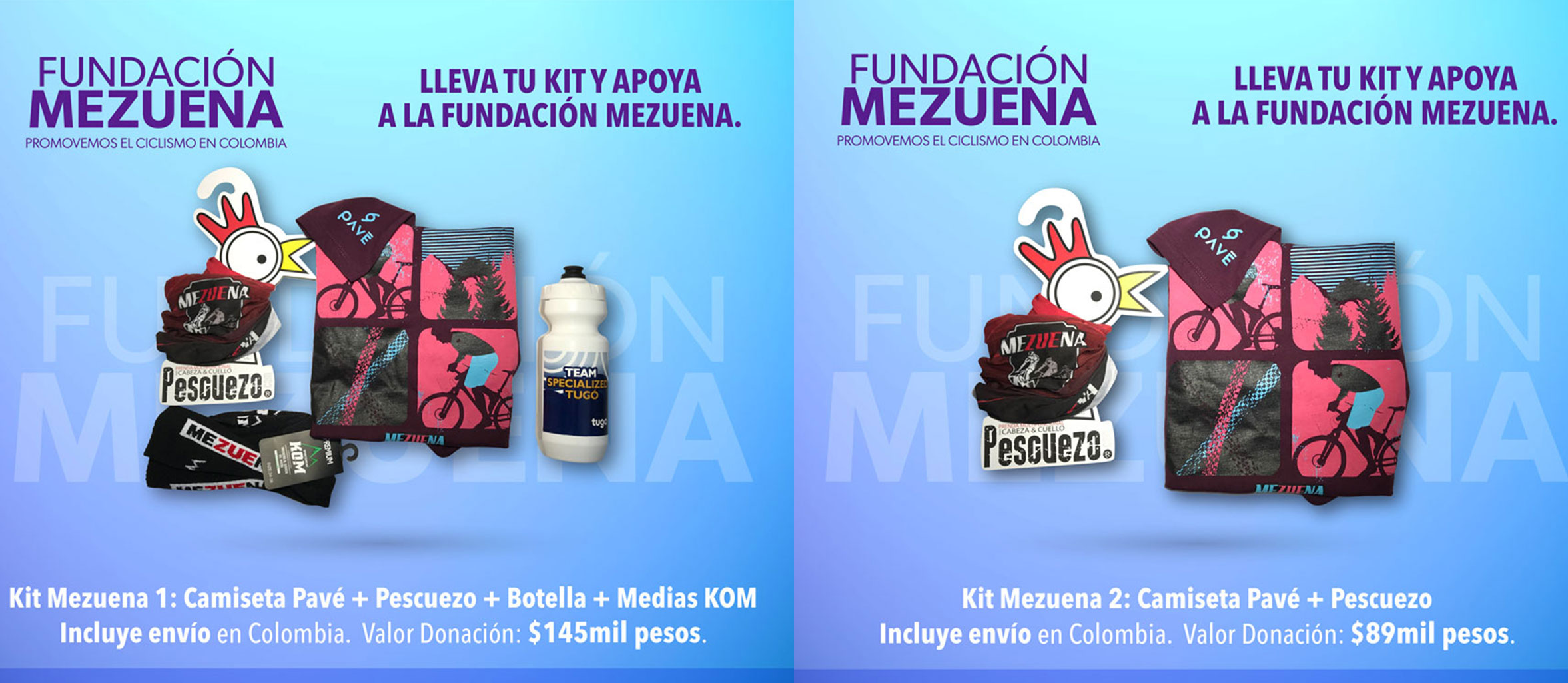 APÓYANOS: Comprando un KIT Fundación Mezuena 2020