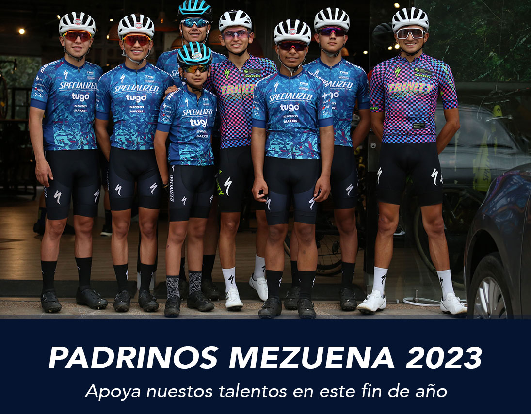 Apoya la nueva generación del ciclismo colombiano